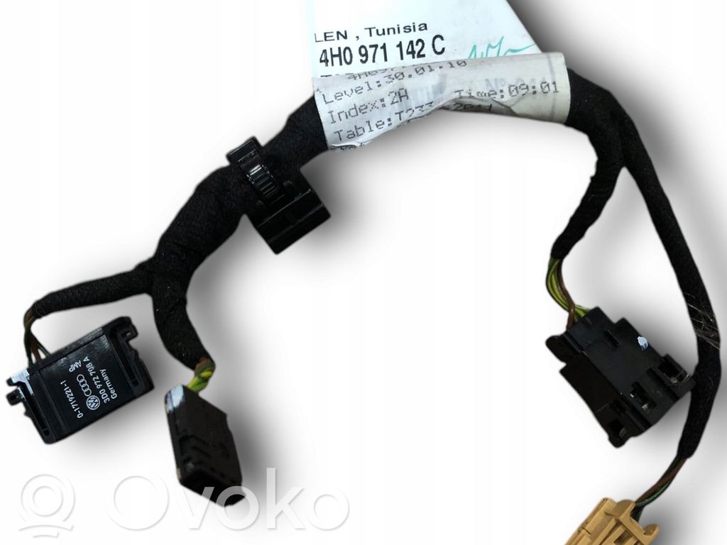 Cableado de puerta trasera   4H0971142C