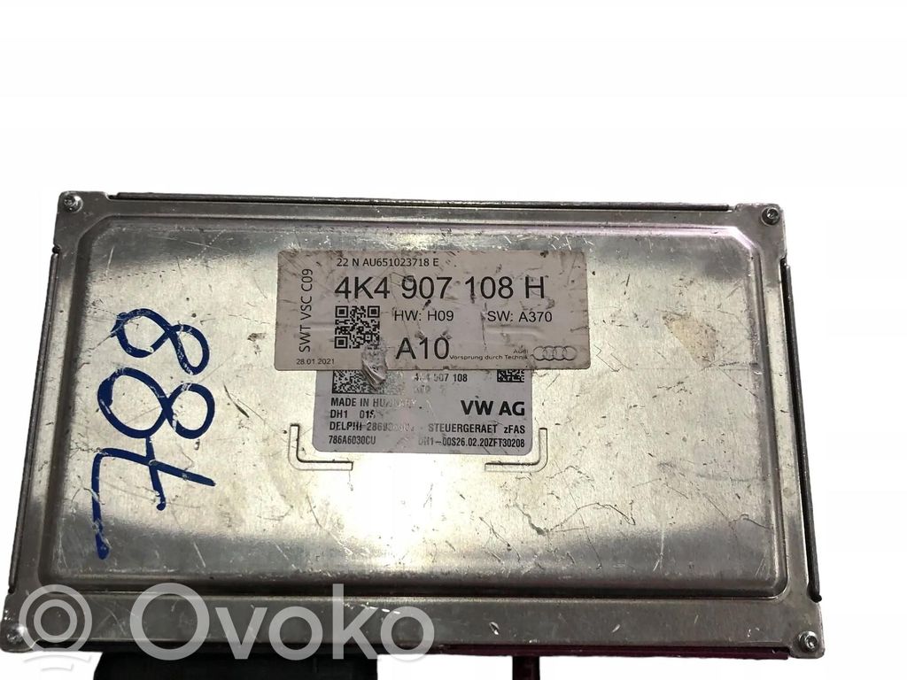 Camera control unit module   4K4907108H,4K4907108H