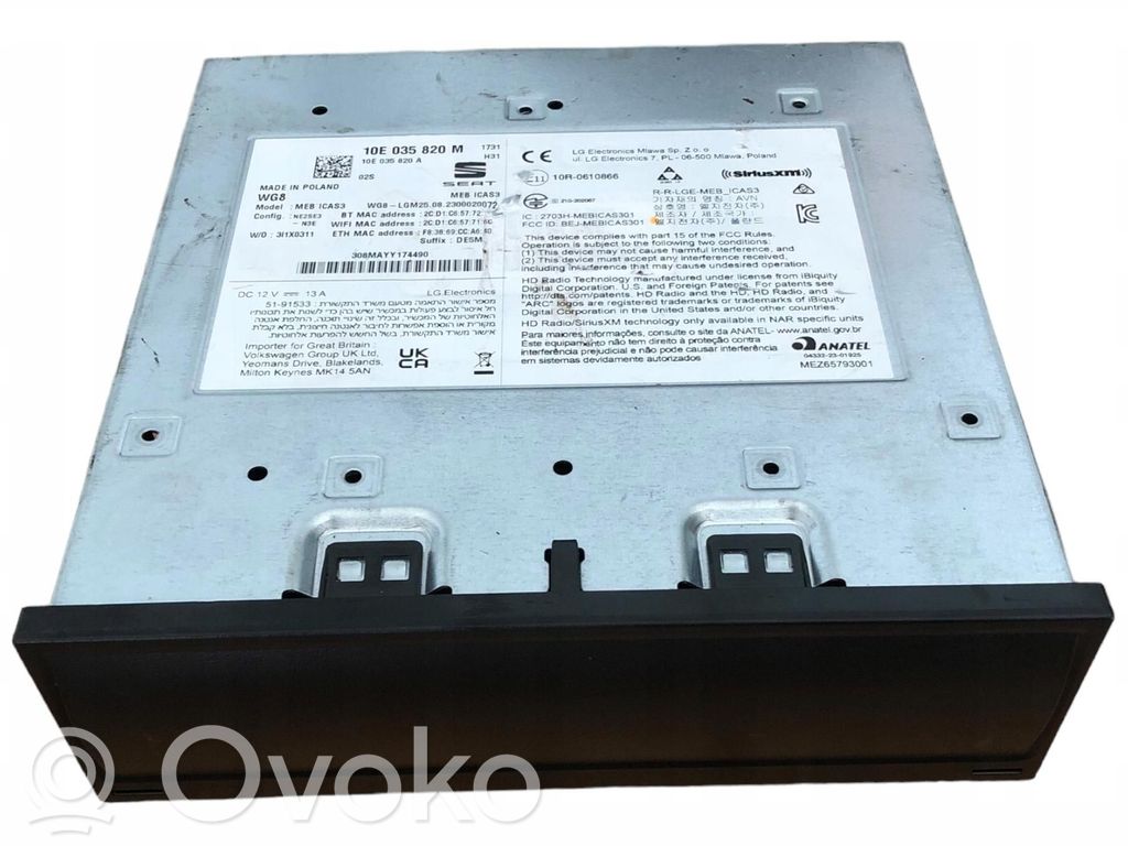 Other control units/modules   10E035820M,10E035820M