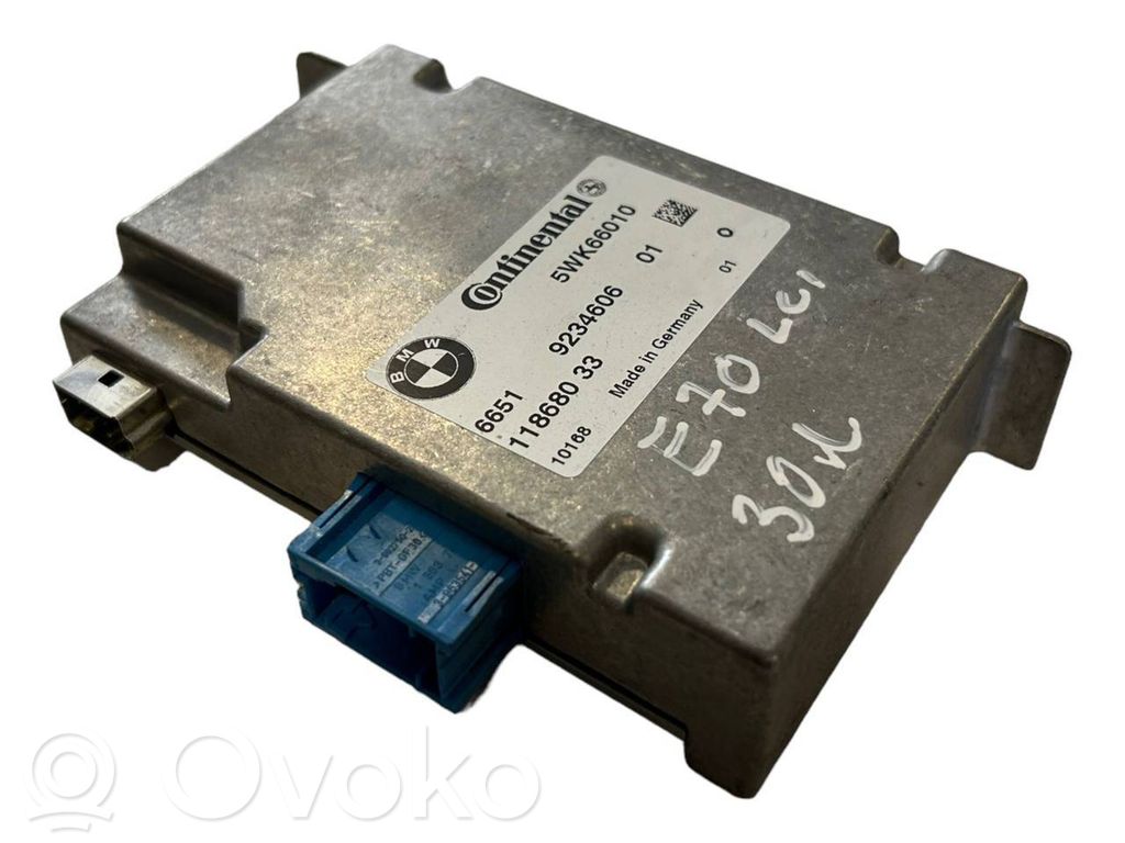 BMW X5 E70 Camera control unit module 