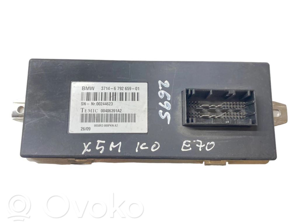 BMW X5 E70 Module de commande suspension 