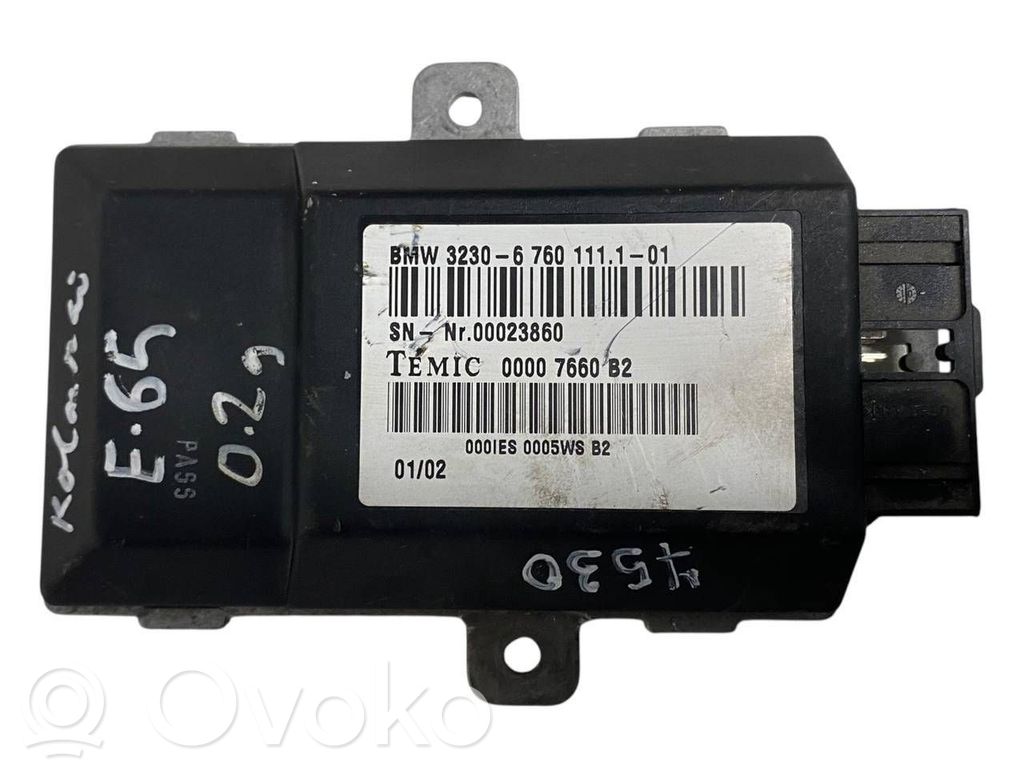 BMW 7 E65 E66 Steering rack control module 