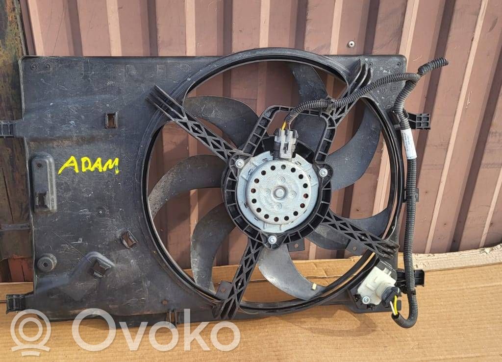 Opel Adam Elektrisks radiatoru ventilators 