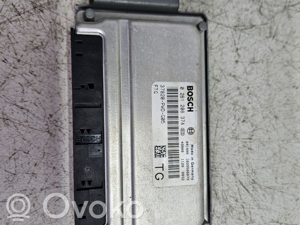 Engine control unit/module   0261208374,041008,37820PWDG05,1039S06879