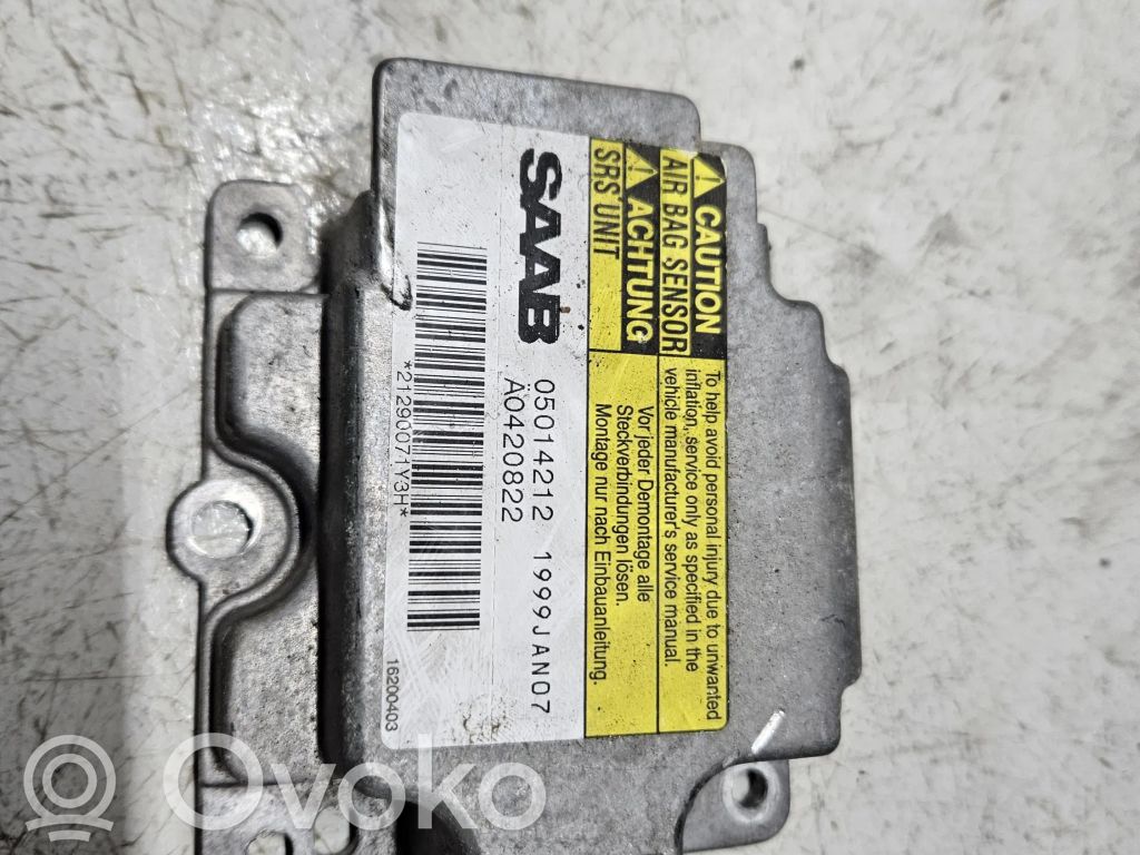 Saab 9-5 Airbag control unit/module 