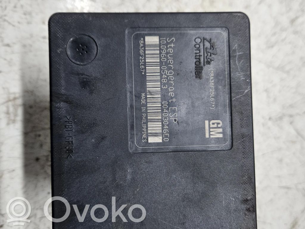 Opel Astra H ABS Pump 