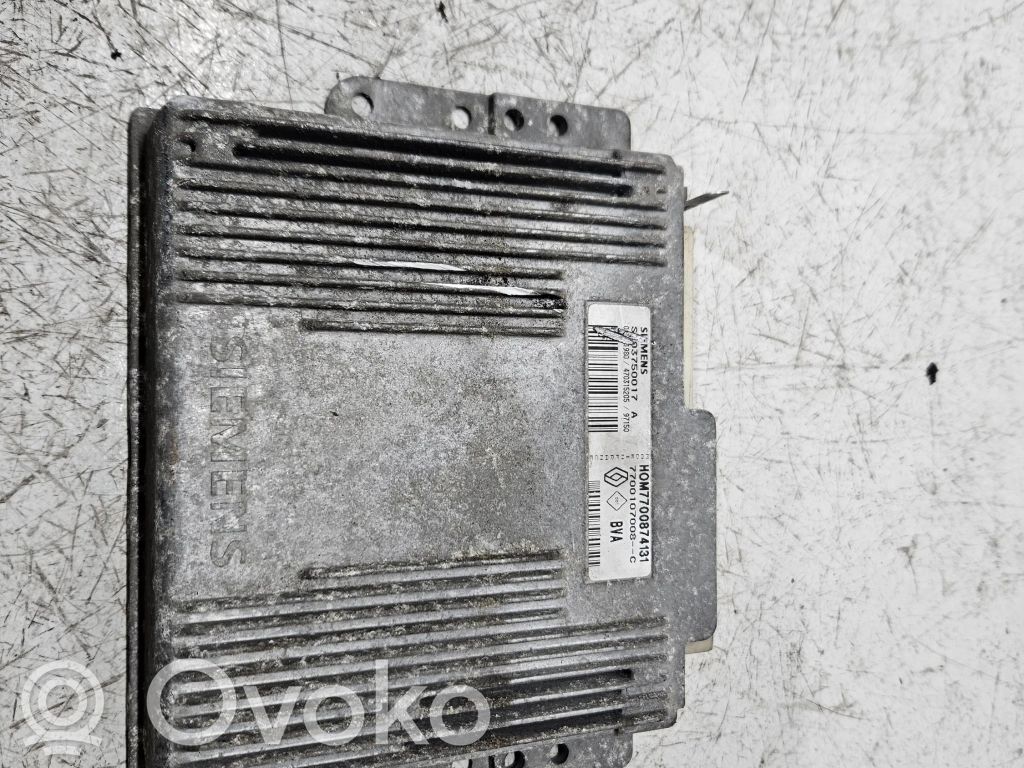 Engine control unit/module   HOM7700874131,7700107008C