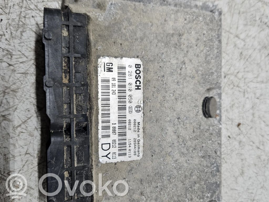 Opel Astra G Engine control unit/module 