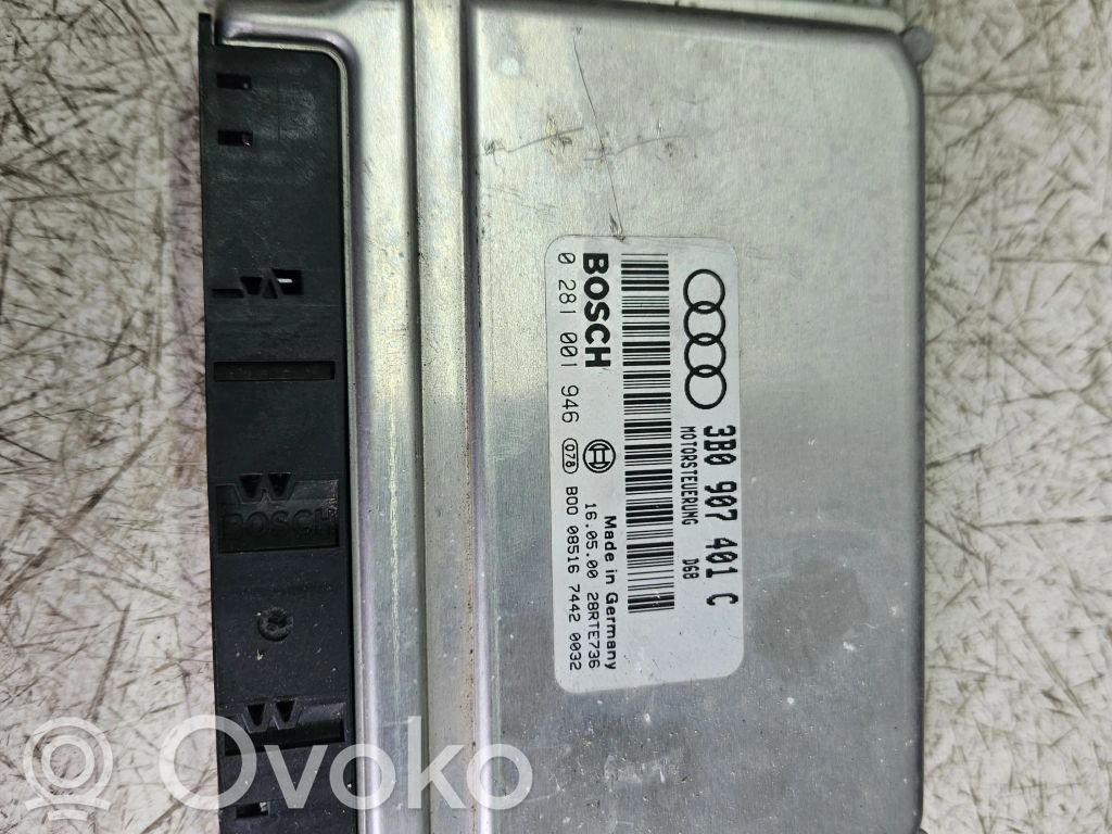 Volkswagen PASSAT B5 Engine control unit/module 