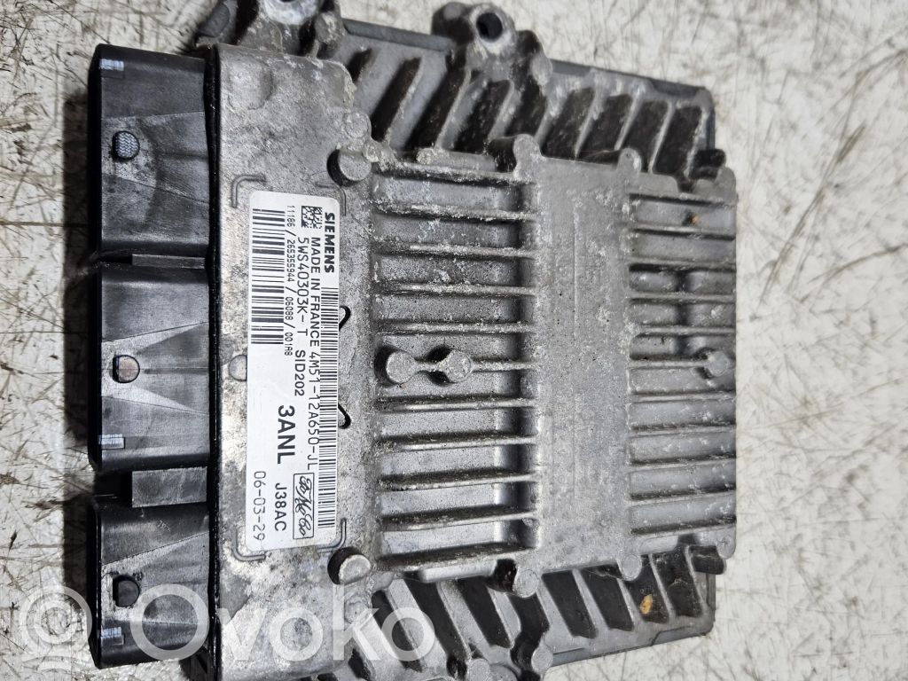 Engine control unit/module   5WS40303KT,4M5112A650JL