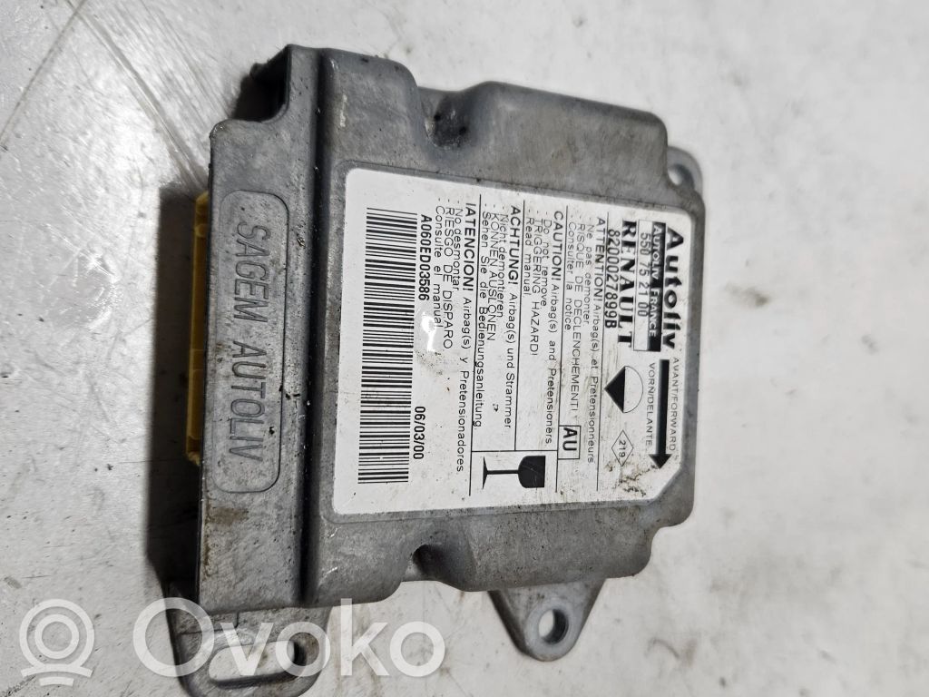 Renault Master II Centralina/modulo airbag 