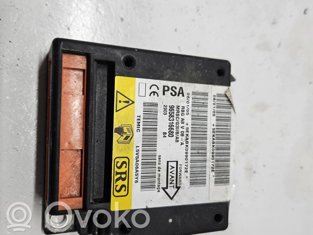 Citroen C3 Airbag control unit/module 