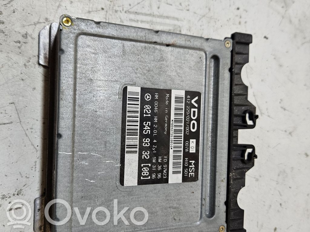 Mercedes-Benz E W210 Engine control unit/module 