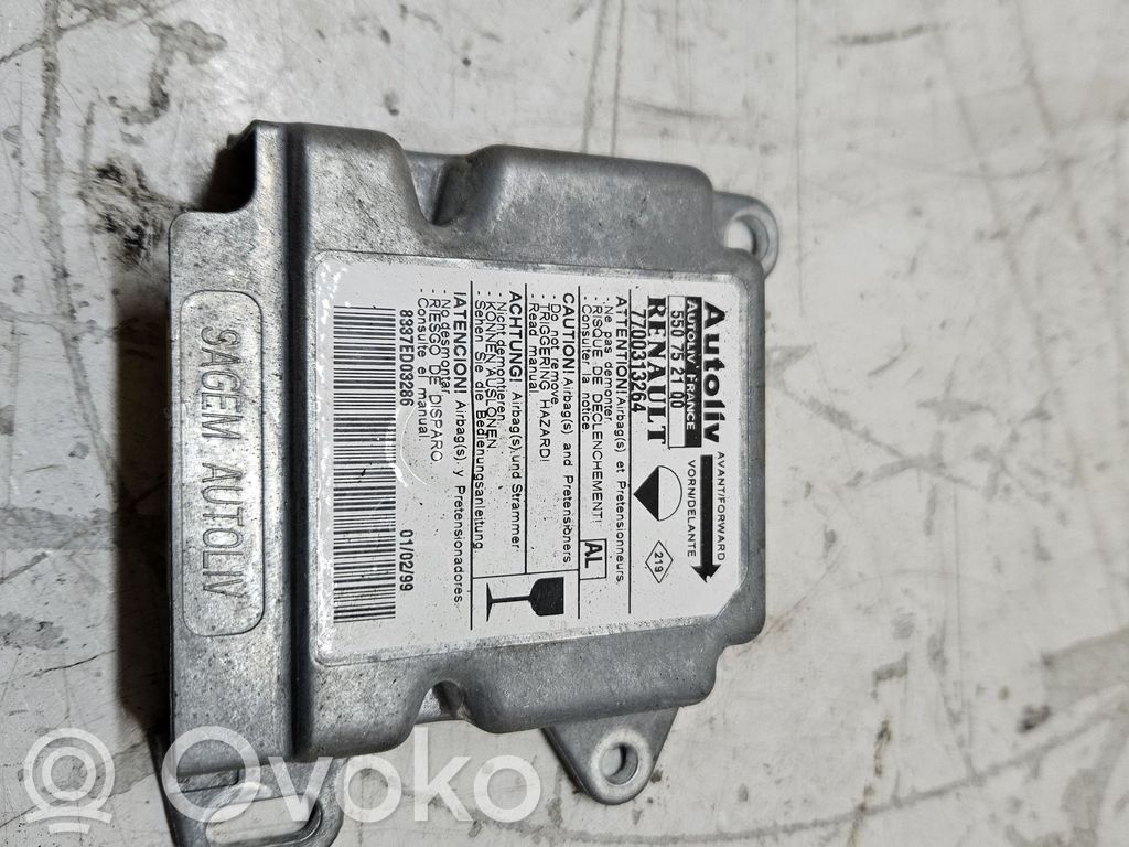 Renault Master II Centralina/modulo airbag 