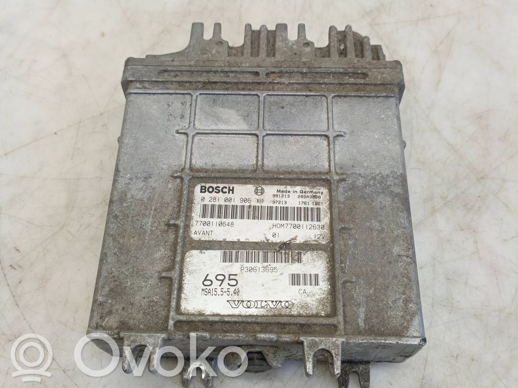 Volvo S40, V40 Engine control unit/module 