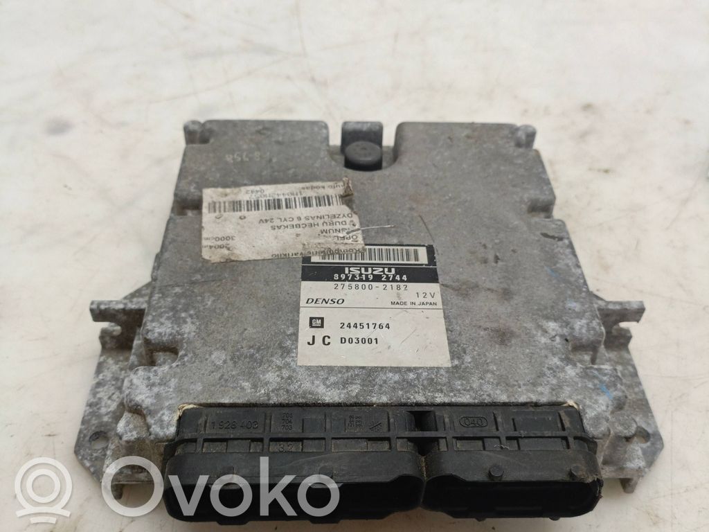 Opel Signum Engine control unit/module 