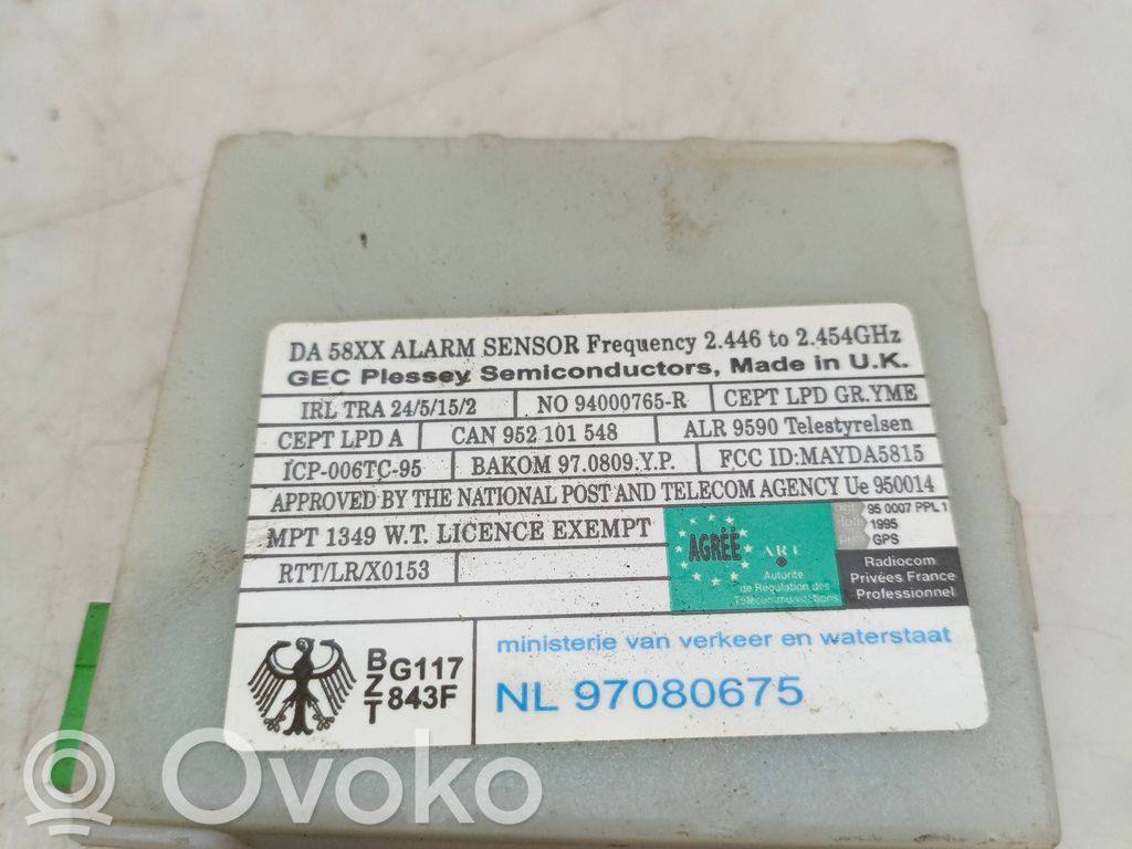 Volvo S80 Alarm control unit/module 