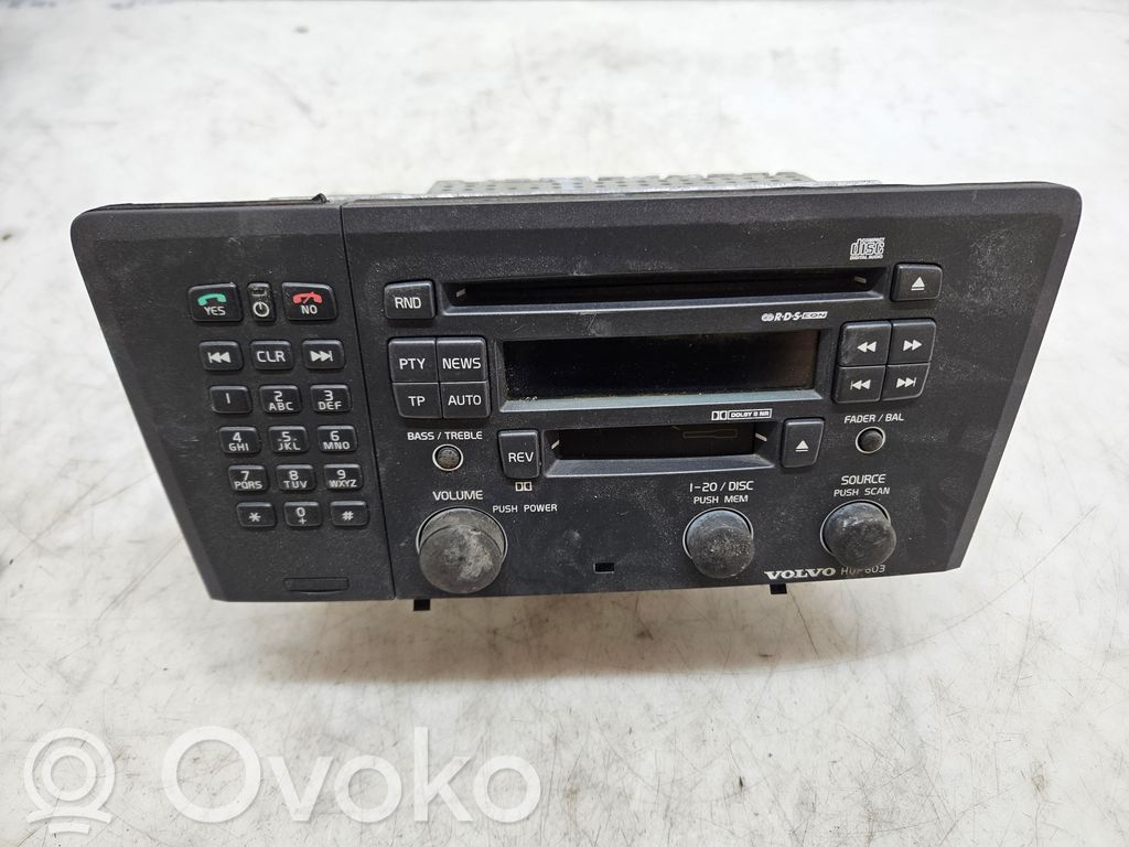 Volvo S60 Unidad delantera de radio/CD/DVD/GPS 