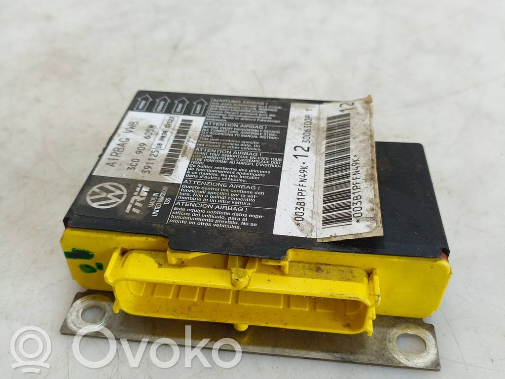 Volkswagen PASSAT B6 Unitate/modul de comandă airbaguri 