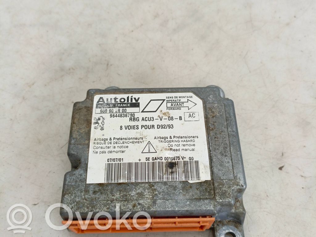 Peugeot 406 Airbag control unit/module 