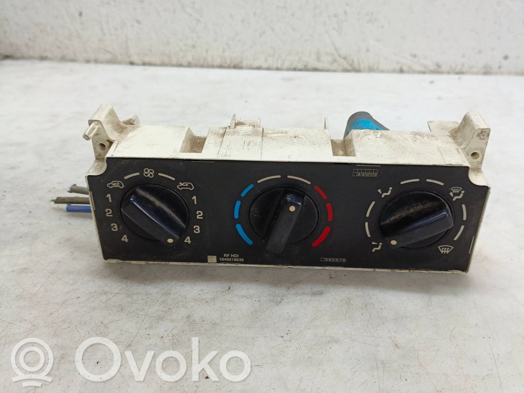 Citroen Berlingo Climate control unit 