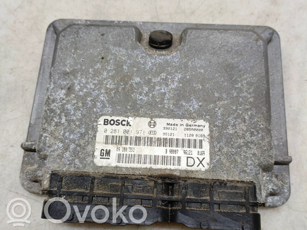 Opel Astra G Engine control unit/module 