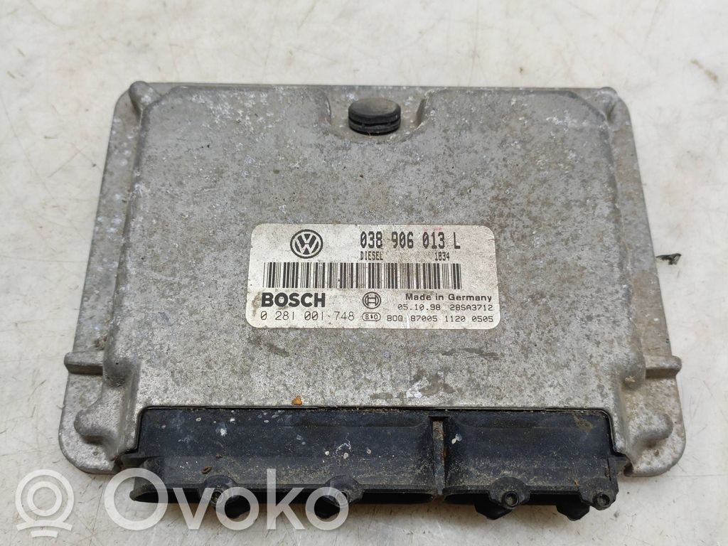 Volkswagen Lupo Engine control unit/module 