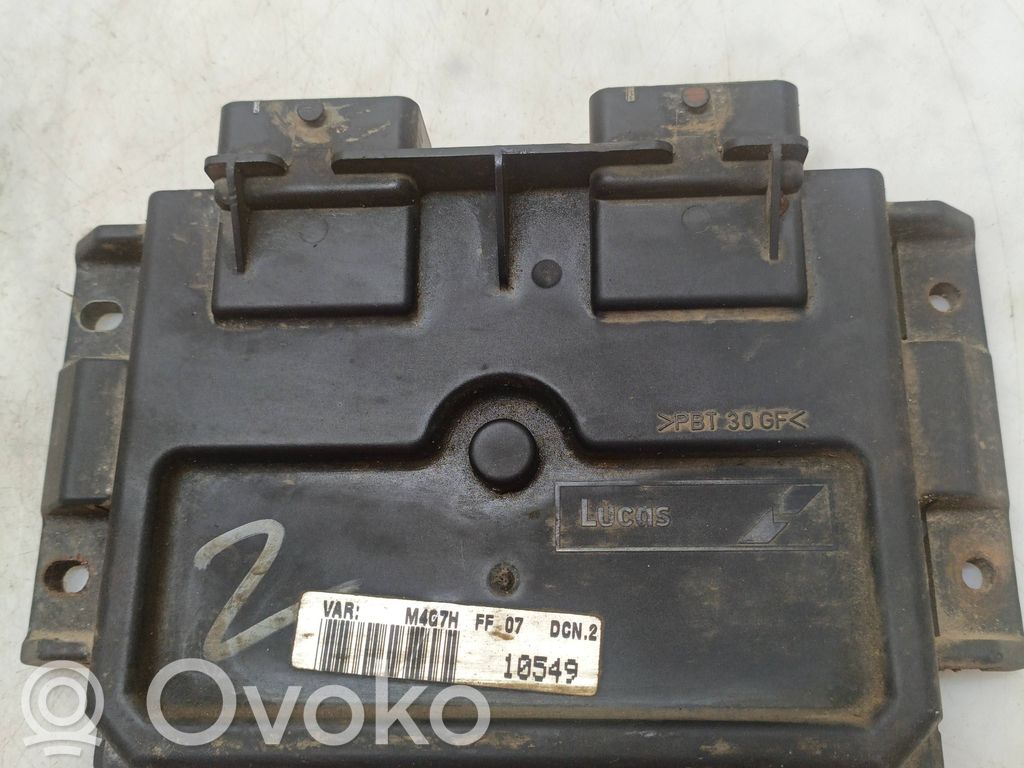 Peugeot 206 Unidad de control/módulo del motor 