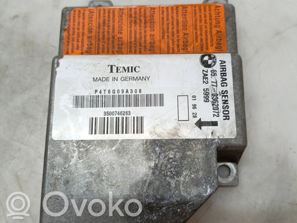 BMW 5 E39 Sterownik / Moduł Airbag 