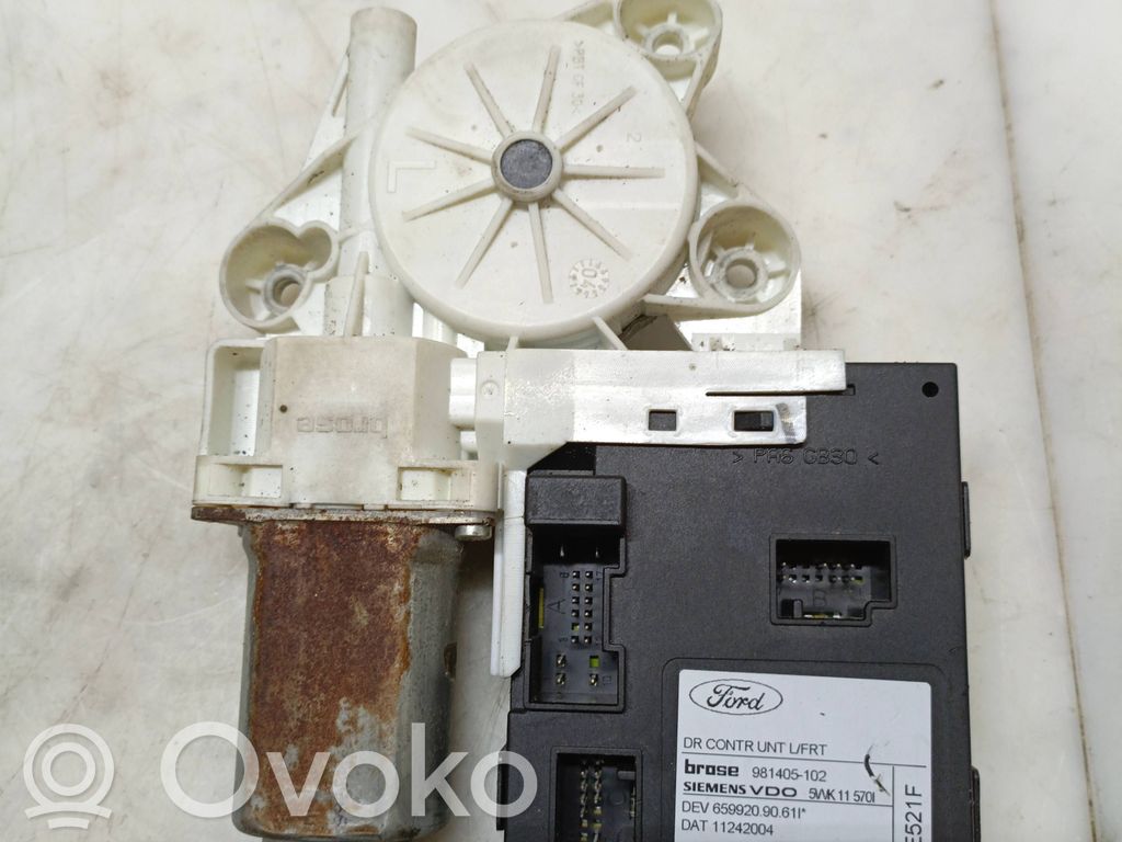 Ford C-MAX I Front door window regulator motor 