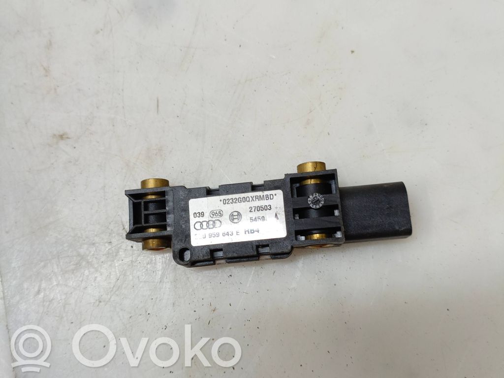 Audi A6 S6 C5 4B Gaisa spilvenu trieciensensors 