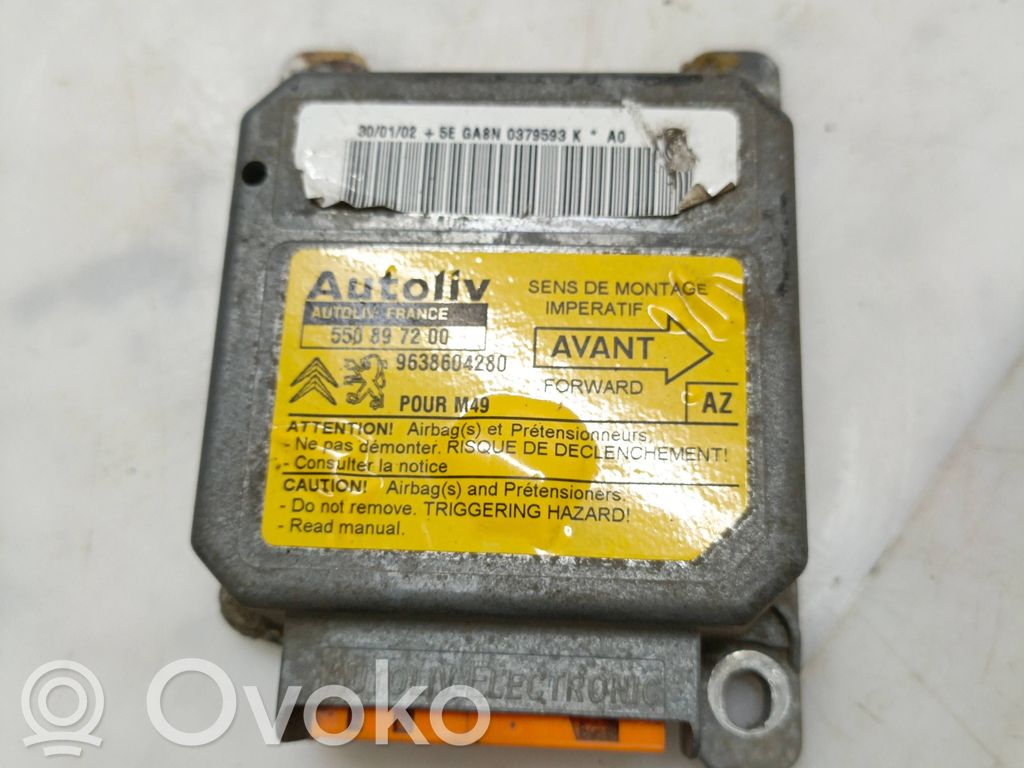 Citroen Berlingo Airbag control unit/module 