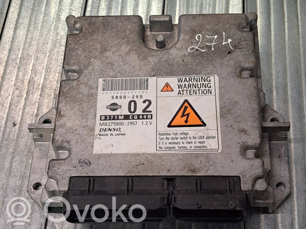 Engine control unit/module   B371MEQ44B,5800295,MB2758002957