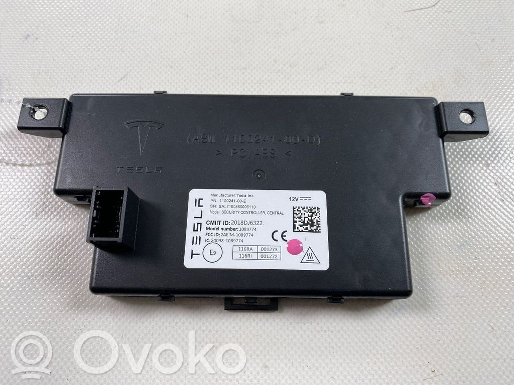Tesla Model 3 Autres unités de commande / modules 