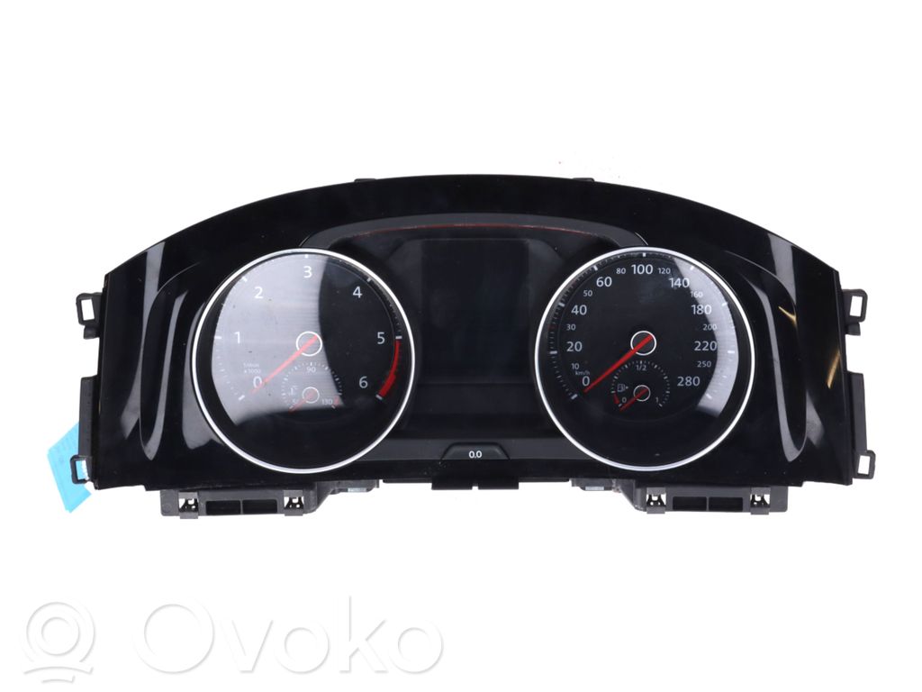 Volkswagen Golf VII Geschwindigkeitsmesser Cockpit 