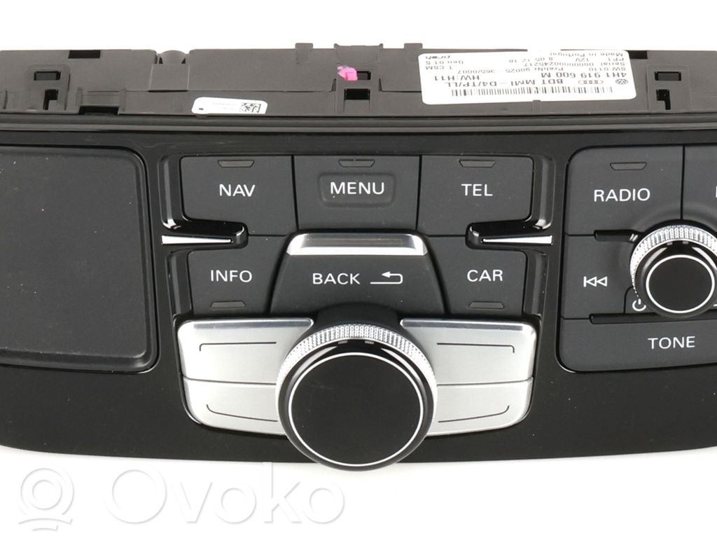 Audi A8 S8 D4 4H Unidad central de control multimedia 