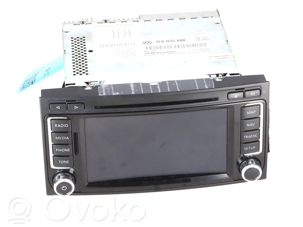 Volkswagen Touareg I Unità principale autoradio/CD/DVD/GPS 