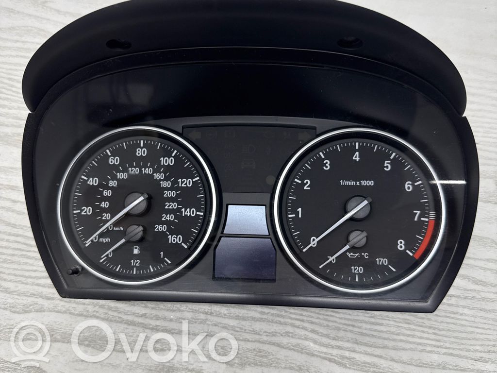 BMW 3 E92 E93 Velocímetro (tablero de instrumentos) 