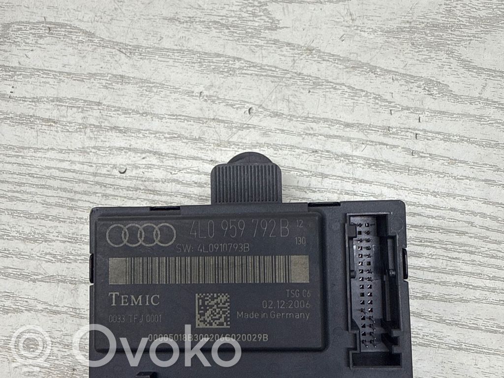 Unité de commande module de porte   4L0959792B,4L0910793B,02122006