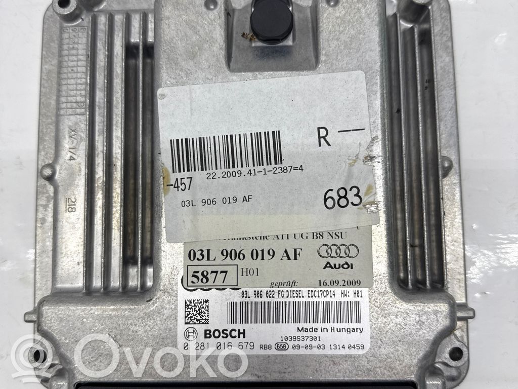 Audi A6 S6 C6 4F Engine control unit/module 