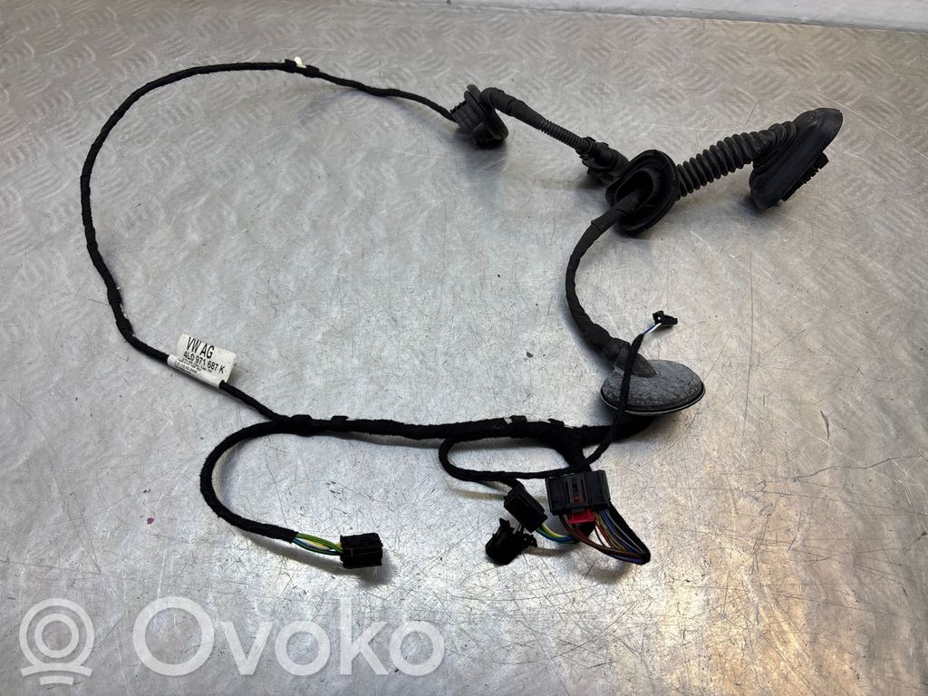 Audi Q7 4L Cableado de puerta trasera 