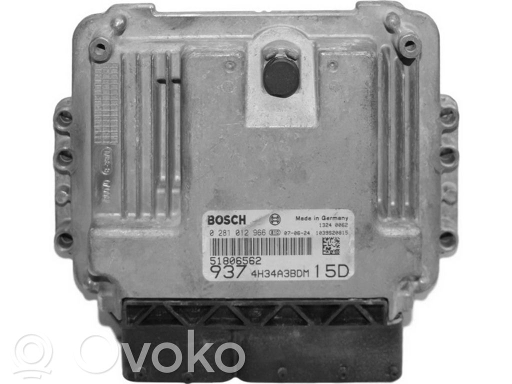Engine control unit/module ECU   51806562,0281012966