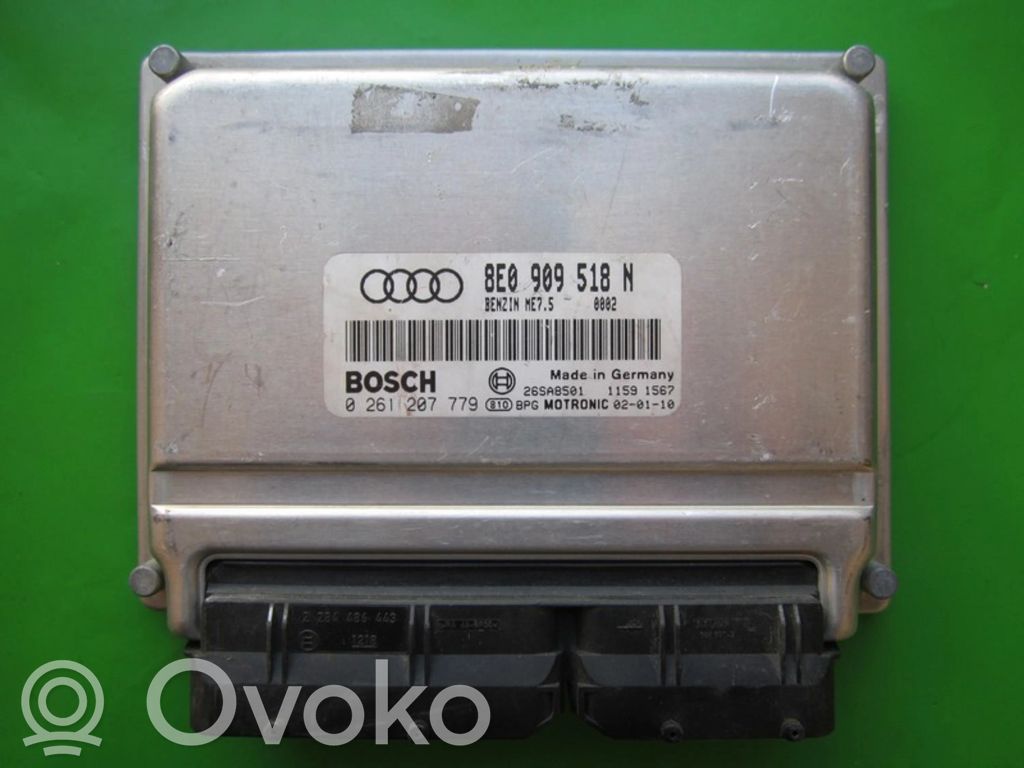 Audi A4 S4 B6 8E 8H Komputer / Sterownik ECU silnika 