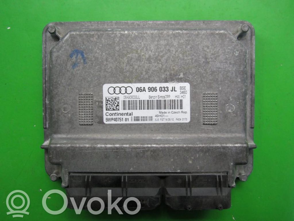 Engine control unit/module ECU   06A906033JL,5WP40751