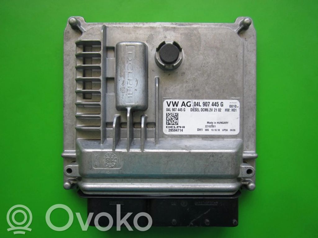 Engine control unit/module ECU   04L907445G,04L906056HT