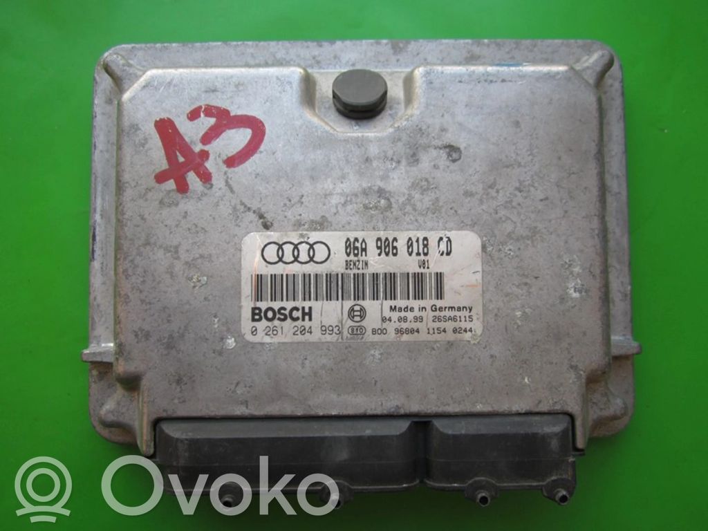 Engine control unit/module ECU   06A906018CD,0261204993