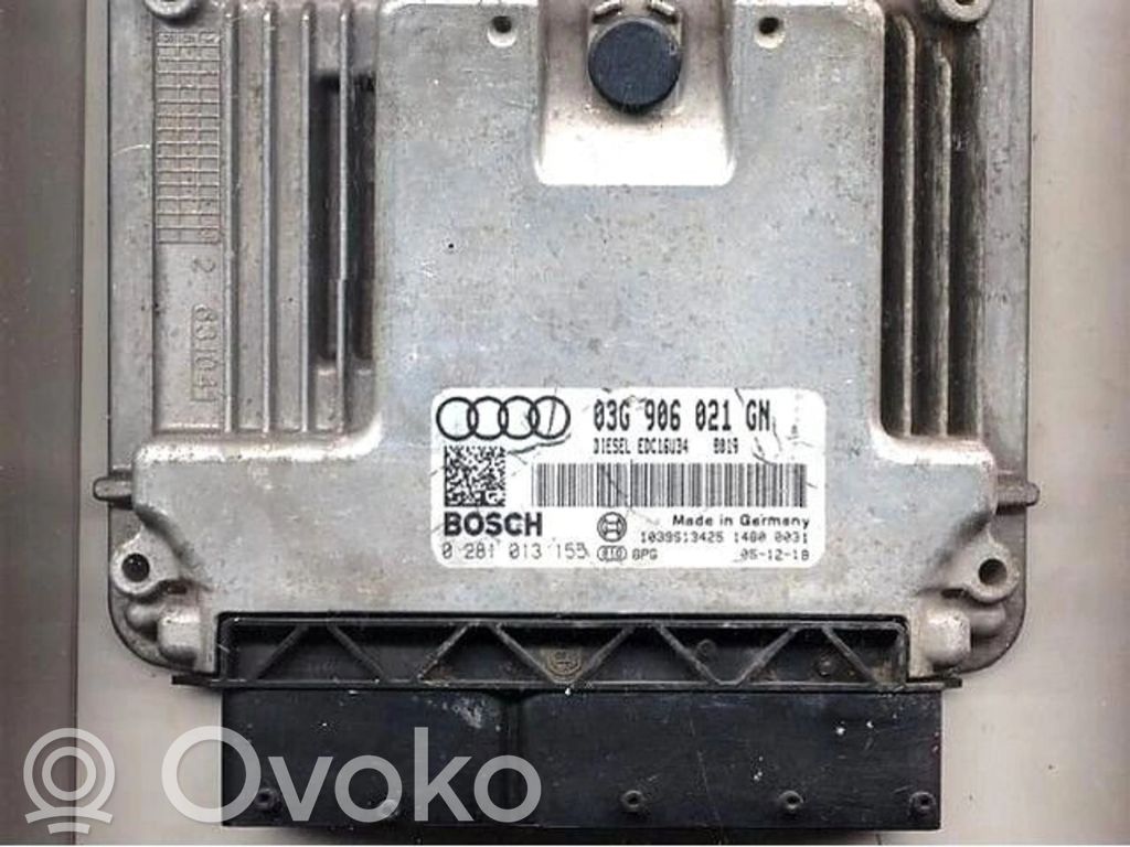 Volkswagen PASSAT B6 Engine control unit/module ECU 