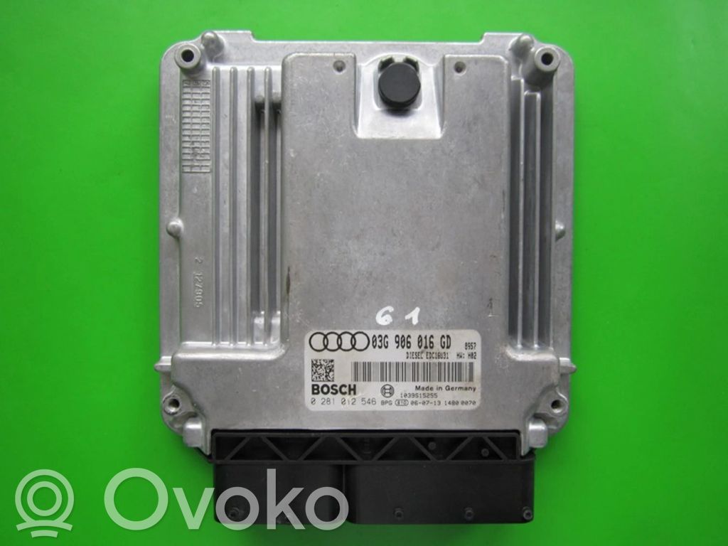 Audi A4 S4 B7 8E 8H Centralina/modulo motore ECU 