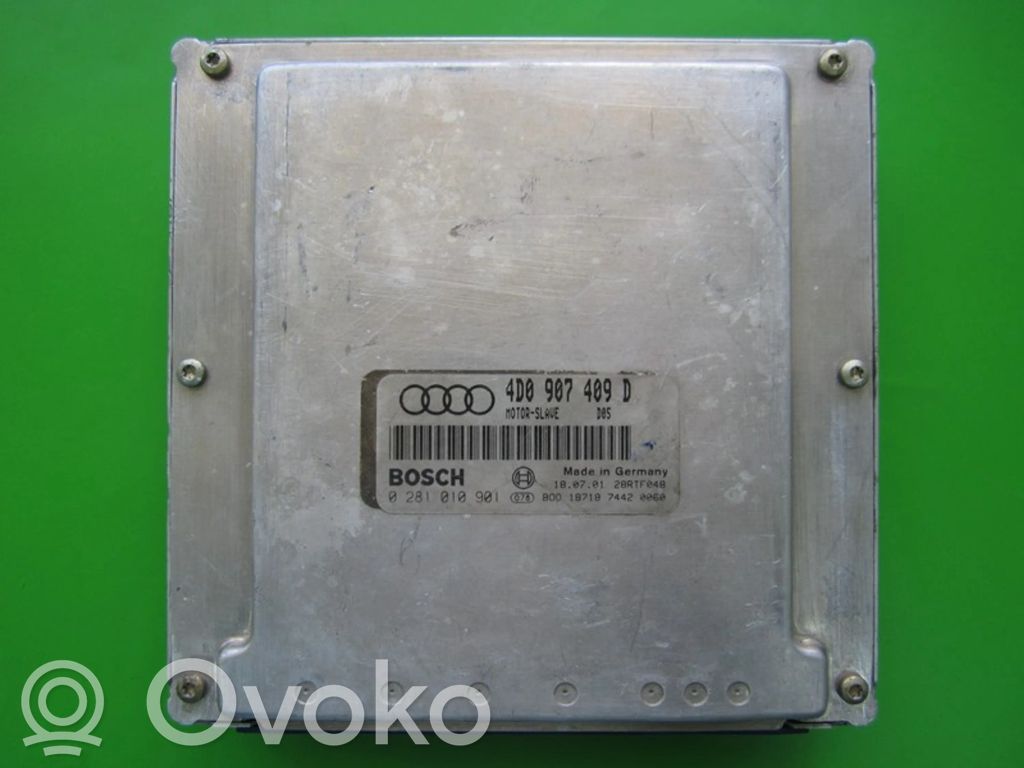 Galios (ECU) modulis   4D0907409D,0281010901