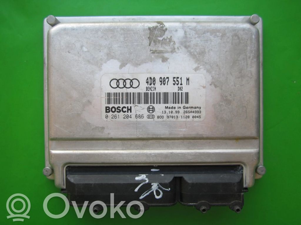 Audi A8 S8 D2 4D Engine control unit/module ECU 